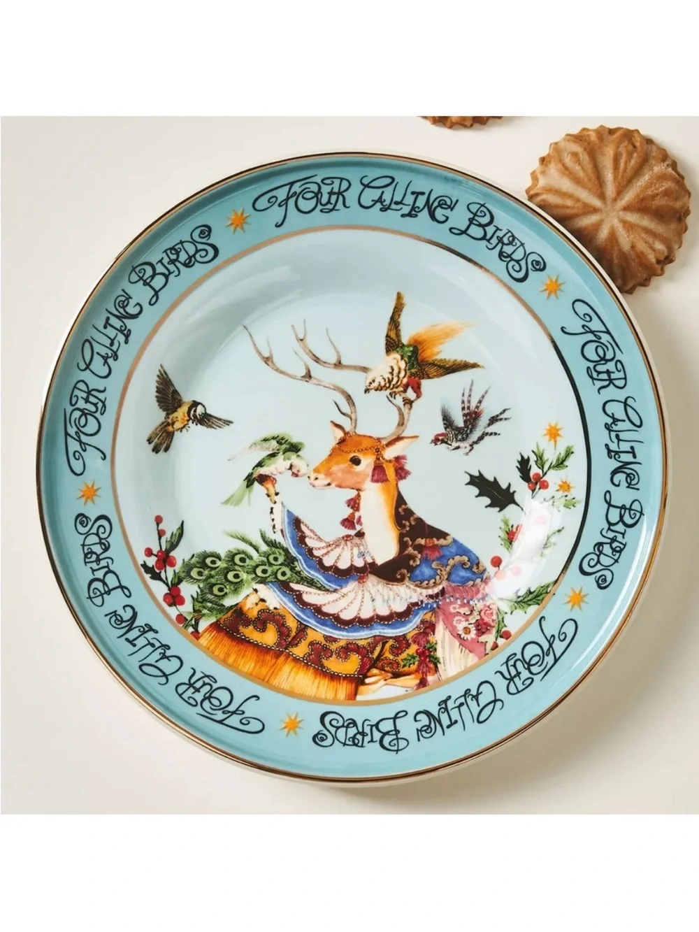 Anthropologie Twelve Days of Christmas Plate